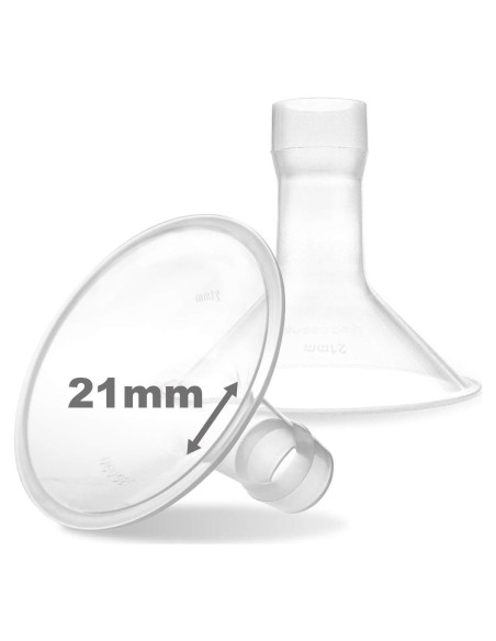 Flange de 21mm Nenesupply para Extractores Medela - 2 Piezas Flange de 21mm Nenesupply para Extractores Medela - 2 Piezas