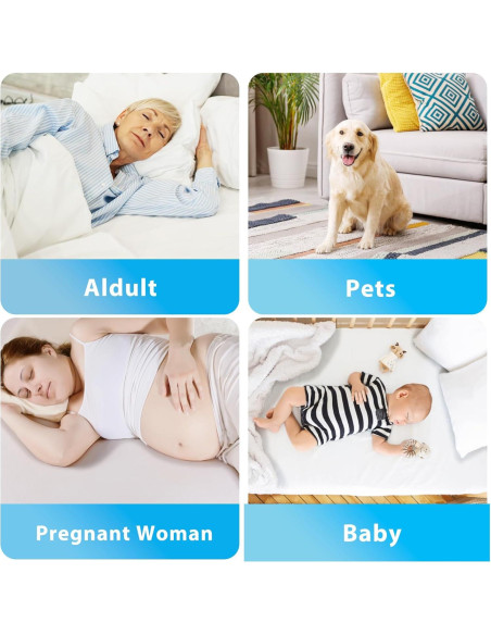 Almohadilla impermeable Brosive 182.88x91.44 cm para incontinencia Almohadilla impermeable Brosive 182.88x91.44 cm para incontinencia