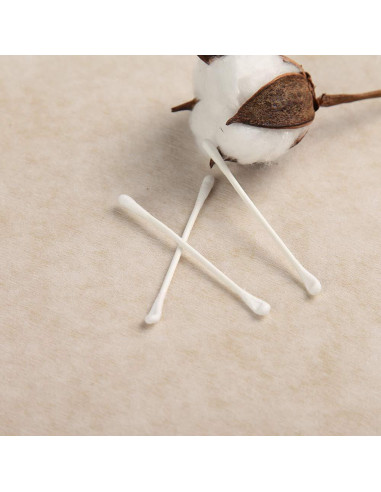 Bastoncillos de Algodón PandaHome 250 ct con Cucharita
