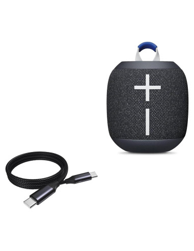 Cable USB-C BoxWave DirectSync PD 0.91m 100W Negro