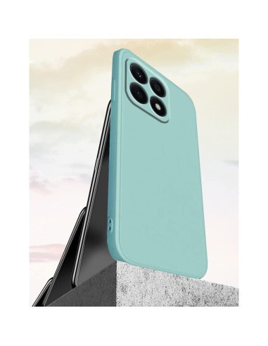 Funda de Silicona Honor X8a Antichoque Azul Suave 49.9g