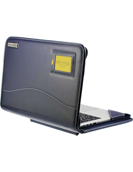 Funda Protectora de Cuero Broonel para Lenovo Yoga 7i 16" Azul Funda Protectora de Cuero Broonel para Lenovo Yoga 7i 16" Azul