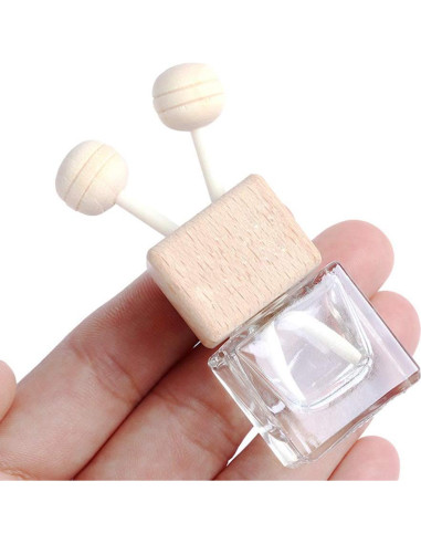 Paquete de 10 Difusores de Perfume de Vidrio 8ml para Auto
