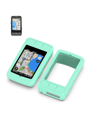 Funda Verde para Wahoo ELEMNT ROAM V3 GPS Ciclismo