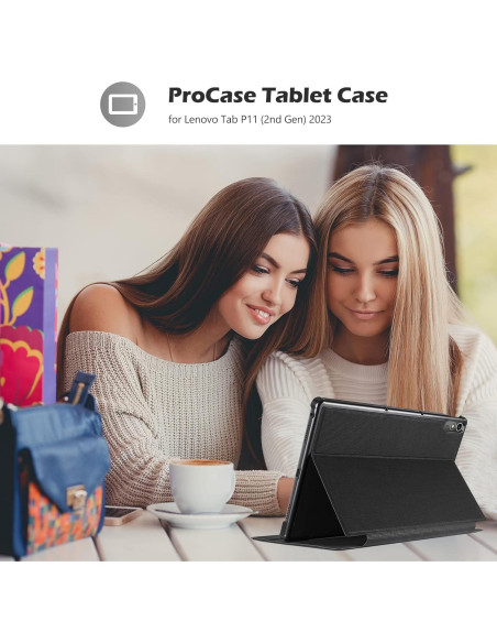 Funda ProCase para Lenovo Tab P11 2da Gen 11.5" Negra Funda ProCase para Lenovo Tab P11 2da Gen 11.5" Negra