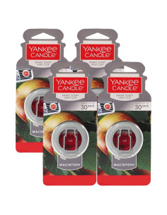 Clip de Ventilación Yankee Candle Smart Scent Macintosh 4 Pzas