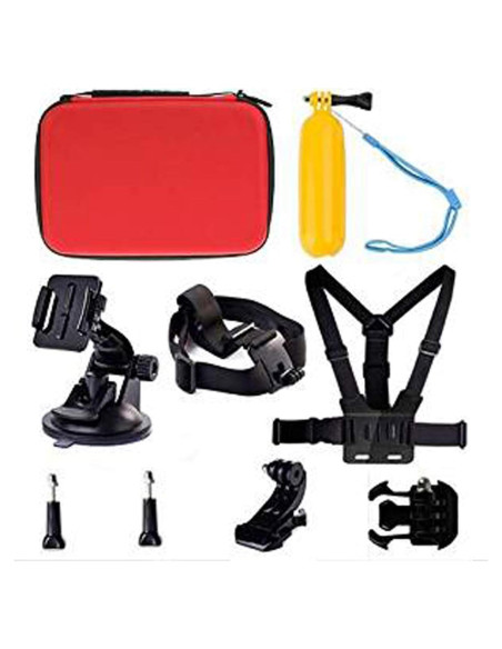 Kit de Accesorios para Cámara de Acción Navitech 9 en 1 Kit de Accesorios para Cámara de Acción Navitech 9 en 1