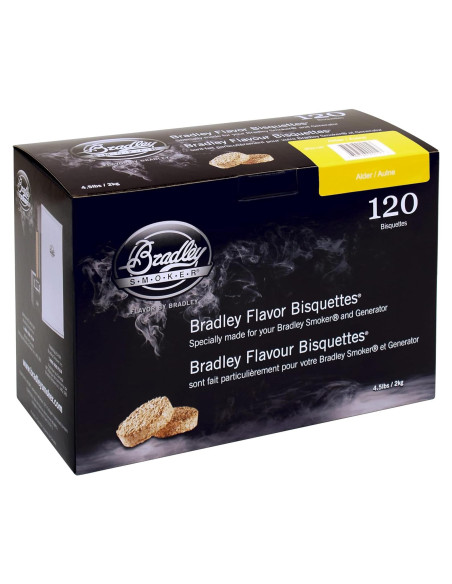 Bisquettes de Ahumado Bradley Aliso 120 unidades 1.81 kg Bisquettes de Ahumado Bradley Aliso 120 unidades 1.81 kg