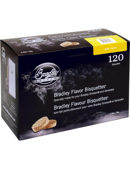 Bisquettes de Ahumado Bradley Aliso 120 unidades 1.81 kg Bisquettes de Ahumado Bradley Aliso 120 unidades 1.81 kg
