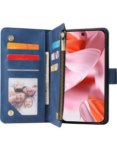 Funda de Cartera Asuwish para Google Pixel 9/9 Pro Azul 2