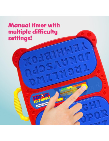 Juego de Mesa Pop Up Winning Fingers Alfabeto para 2 Jugadores