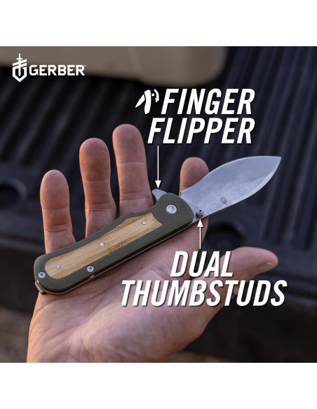 Cuchillo de bolsillo EDC Gerber Confidant 8.13 cm plegable Cuchillo de bolsillo EDC Gerber Confidant 8.13 cm plegable