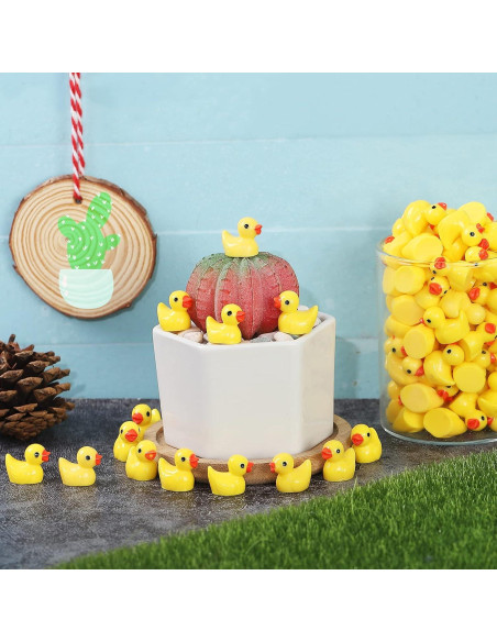 220 Patos de Resina Miniatura Louhua para Decoración y Manualidades 220 Patos de Resina Miniatura Louhua para Decoración y Manualidades
