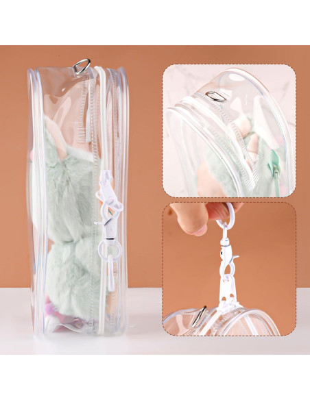 Funda Protectora Transparente PVC para Muñecas Tinoaly 19.5x10.5cm Funda Protectora Transparente PVC para Muñecas Tinoaly 19.5x10.5cm