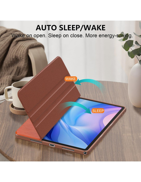 Funda Protectora para Lenovo Tab M11 2023 y Xiaoxin Pad 2024 11" Marrón Funda Protectora para Lenovo Tab M11 2023 y Xiaoxin Pad 2024 11" Marrón