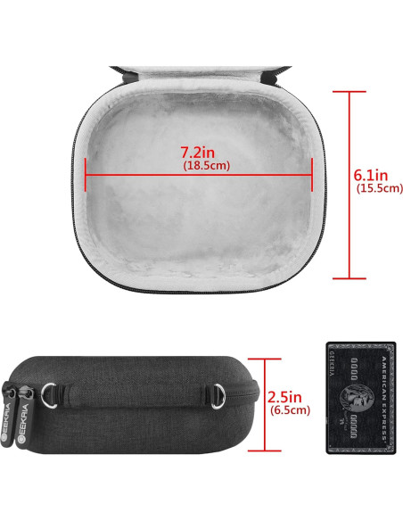 Funda Dura Geekria para Auriculares JBL Tune 750/710BT y Más Funda Dura Geekria para Auriculares JBL Tune 750/710BT y Más