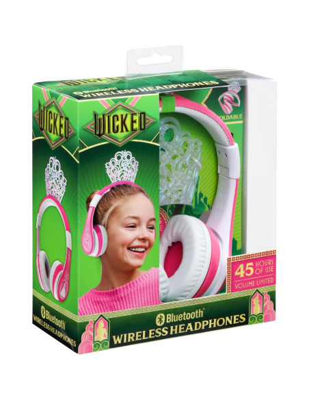 Auriculares Inalámbricos Bluetooth eKids Wicked Glinda para Niños Auriculares Inalámbricos Bluetooth eKids Wicked Glinda para Niños