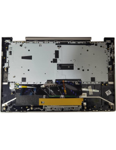 Palmrest Superior Lenovo Yoga C740-14 Plateado con Teclado 2