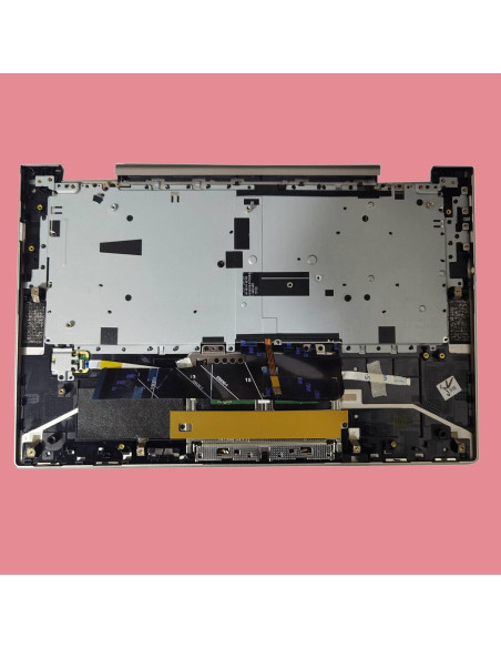 Palmrest Superior Lenovo Yoga C740-14 Plateado con Teclado Palmrest Superior Lenovo Yoga C740-14 Plateado con Teclado