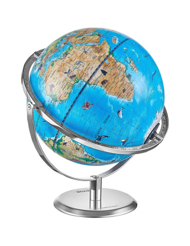 Globo Terráqueo Interactivo VEVOR 10" con App AR LED
