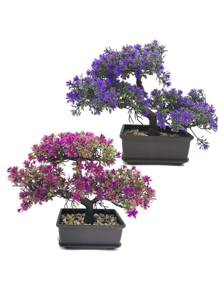 Árbol Bonsái Artificial Fycooler en Maceta 25.4x20.3 cm Árbol Bonsái Artificial Fycooler en Maceta 25.4x20.3 cm