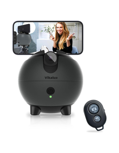Trípode de Seguimiento Facial Automático Vikaluz Q9-P 360 Trípode de Seguimiento Facial Automático Vikaluz Q9-P 360