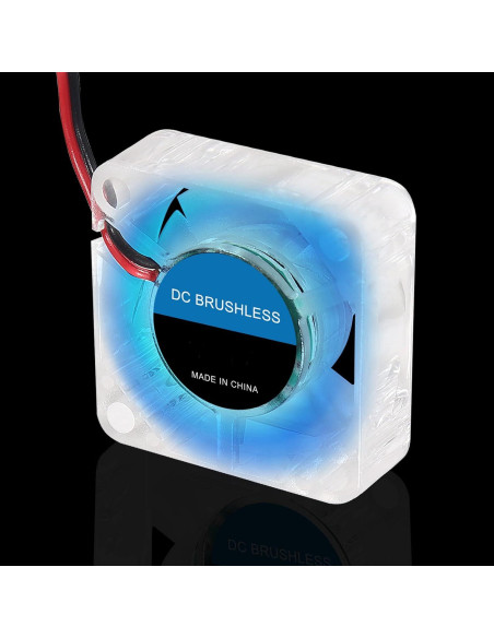 4 Ventiladores 30mm RGB DC 12V Shutao 3010 Silenciosos 4 Ventiladores 30mm RGB DC 12V Shutao 3010 Silenciosos