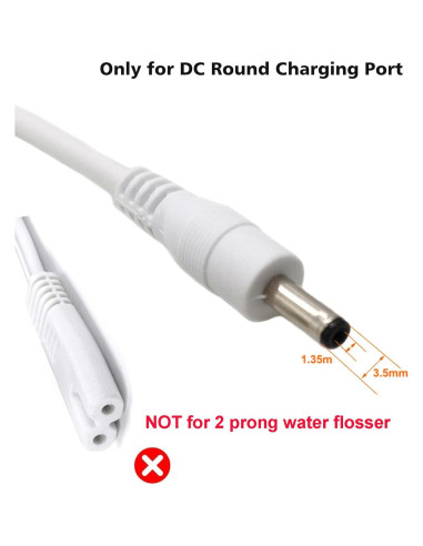 Cable de Carga USB PDEEY para Cepillos de Dientes Eléctricos