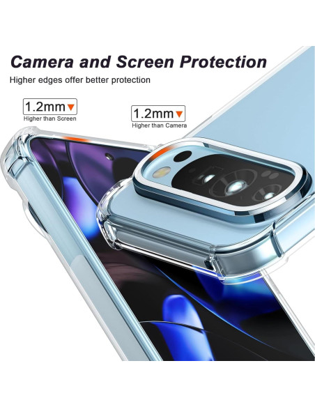 Funda TPU Transparente USTIYA para Google Pixel 9/9 Pro Funda TPU Transparente USTIYA para Google Pixel 9/9 Pro