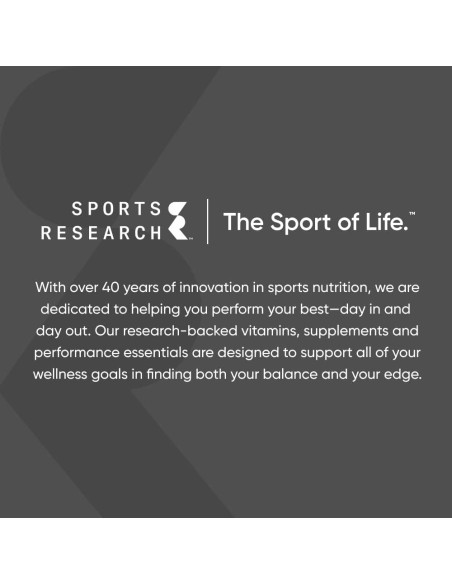 Suplemento de Vitamina D3 2000 IU Sports Research 360 Cápsulas Suplemento de Vitamina D3 2000 IU Sports Research 360 Cápsulas