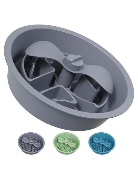 Tazón de Comida Lento AVERYDAY 2.5 Tazas para Perros Grandes Tazón de Comida Lento AVERYDAY 2.5 Tazas para Perros Grandes