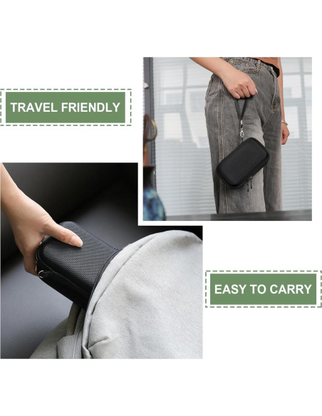 Funda para Cámara Panasonic LUMIX ZS99 y LX10 4K, Negra Funda para Cámara Panasonic LUMIX ZS99 y LX10 4K, Negra