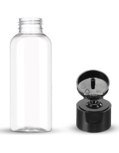 Paquete de 5 Botellas Recargables 100 ml DNSEN Aprobadas TSA 2