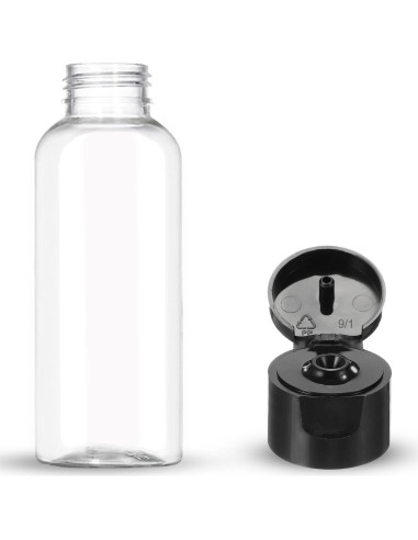 Paquete de 5 Botellas Recargables 100 ml DNSEN Aprobadas TSA