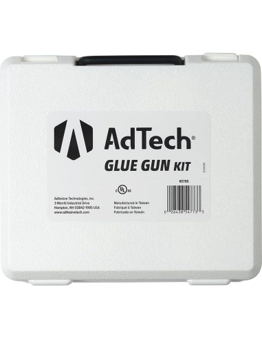 Pistola de Pegamento Caliente Inalámbrica AdTech 40W Doble Temperatura