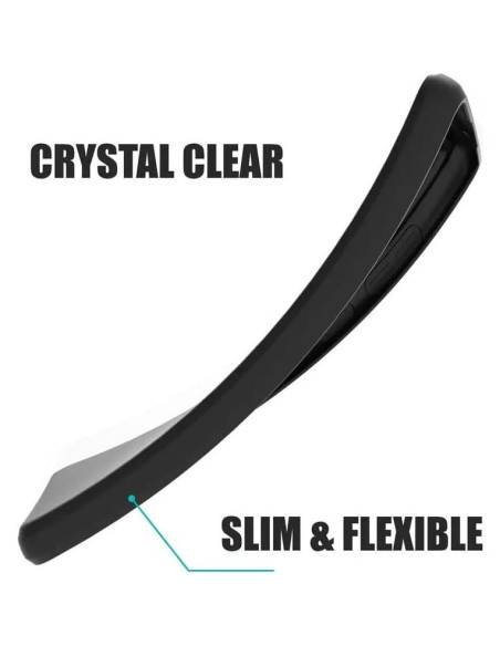 Funda de Silicona Negra para Tecno Pova 6 Pro - Protección Completa Funda de Silicona Negra para Tecno Pova 6 Pro - Protección Completa