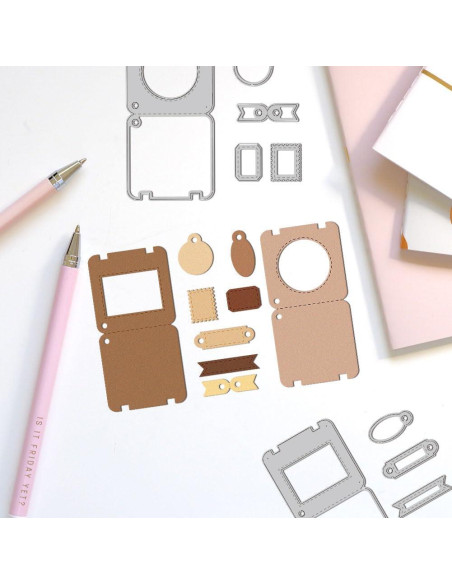 2 Juegos de Troqueles de Corte DELORIGIN para Scrapbooking 2 Juegos de Troqueles de Corte DELORIGIN para Scrapbooking