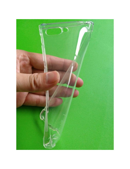 Funda Bumper Transparente USTIYA para BlackBerry Key 2 TPU Funda Bumper Transparente USTIYA para BlackBerry Key 2 TPU