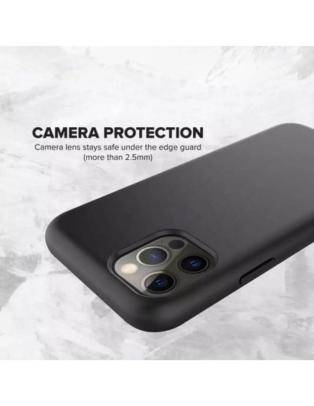 Funda de Silicona Negra para Tecno Pova 6 Pro - Protección Completa Funda de Silicona Negra para Tecno Pova 6 Pro - Protección Completa