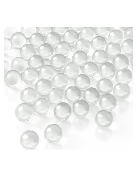 75 Canicas de Vidrio Transparentes SallyFashion para Decoración 75 Canicas de Vidrio Transparentes SallyFashion para Decoración