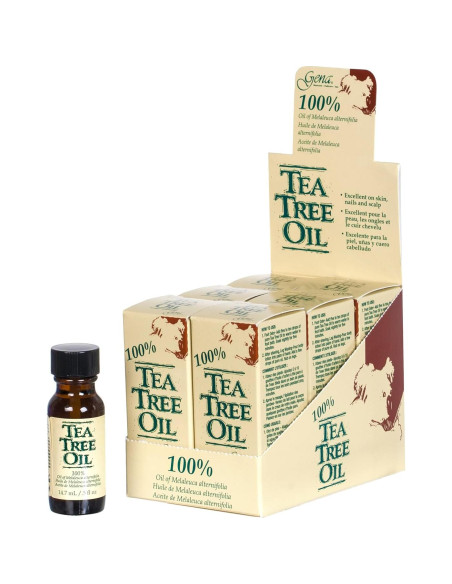 Aceite de Árbol de Té Gena 100% Puro 15 ml Antiséptico Aceite de Árbol de Té Gena 100% Puro 15 ml Antiséptico