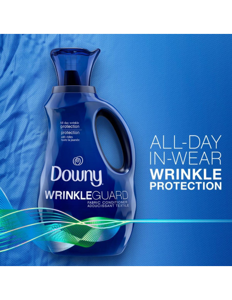Suavizante de Tela Líquido Downy WrinkleGuard 1.42L Pack 2 Aroma Fresco Suavizante de Tela Líquido Downy WrinkleGuard 1.42L Pack 2 Aroma Fresco