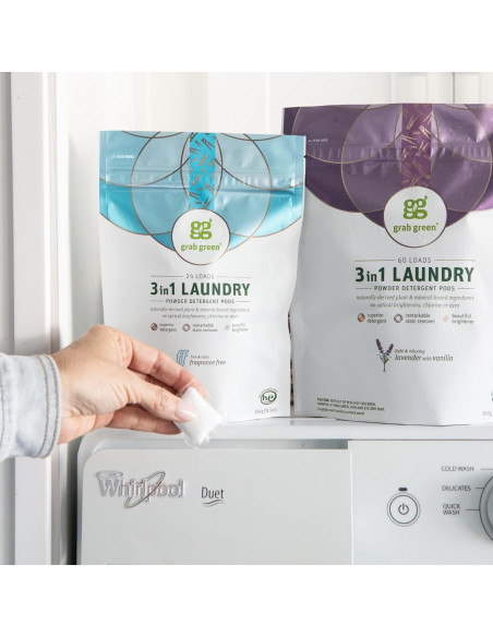 Cápsulas de Detergente para Ropa Grab Green 24 Unidades Lavanda Cápsulas de Detergente para Ropa Grab Green 24 Unidades Lavanda