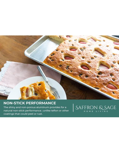 Bandeja para Galletas Saffron & Sage 33x46 cm Aluminio