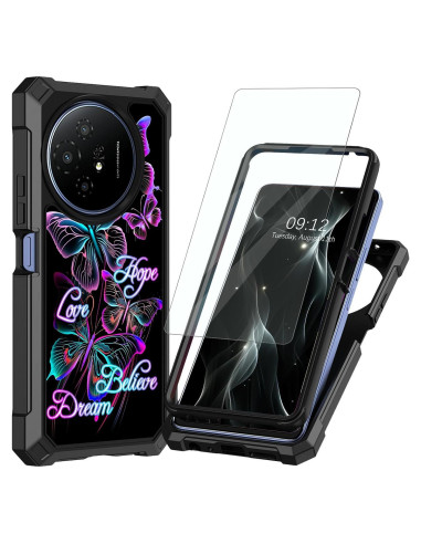 Funda Doble Capa para TCL 50 XL 5G con Protector de Pantalla