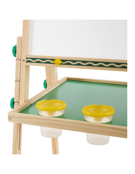 Caballete de Madera Crayola 2 en 1 para Niños 3 a 5 Años Caballete de Madera Crayola 2 en 1 para Niños 3 a 5 Años