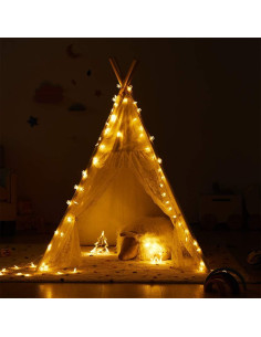 Tienda Teepee para Niños Asweets - Algodón Interior y Exterior 2