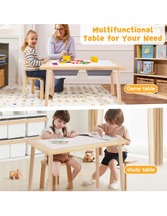 Mesa Sensorial Multifuncional Frogprin para Niños 72x52cm 2