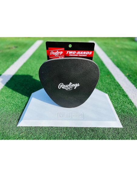 Guante de Entrenamiento Rawlings 2 Manos Béisbol/Softbol Negro Guante de Entrenamiento Rawlings 2 Manos Béisbol/Softbol Negro