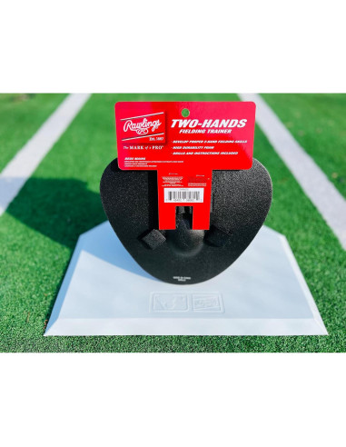 Guante de Entrenamiento Rawlings 2 Manos Béisbol/Softbol Negro